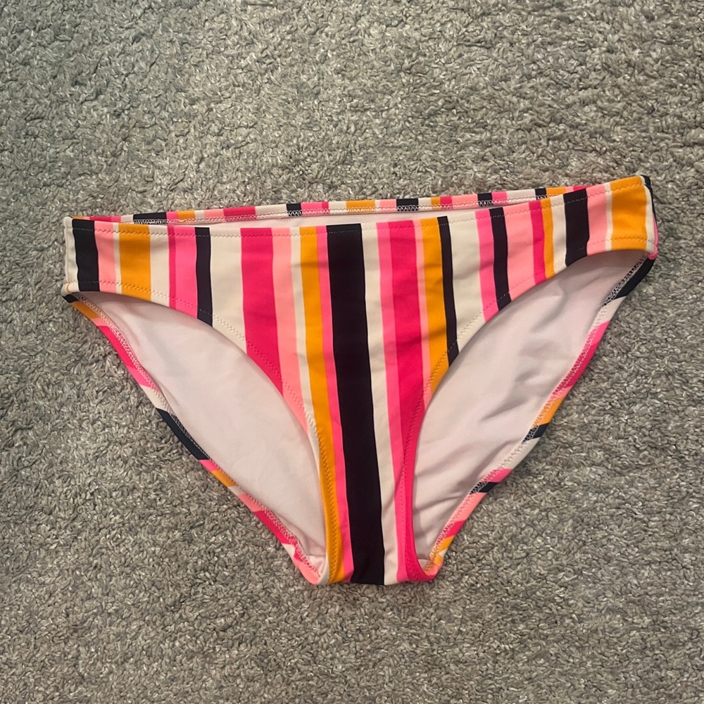 Aerie Colorful Striped Bikini Bottoms